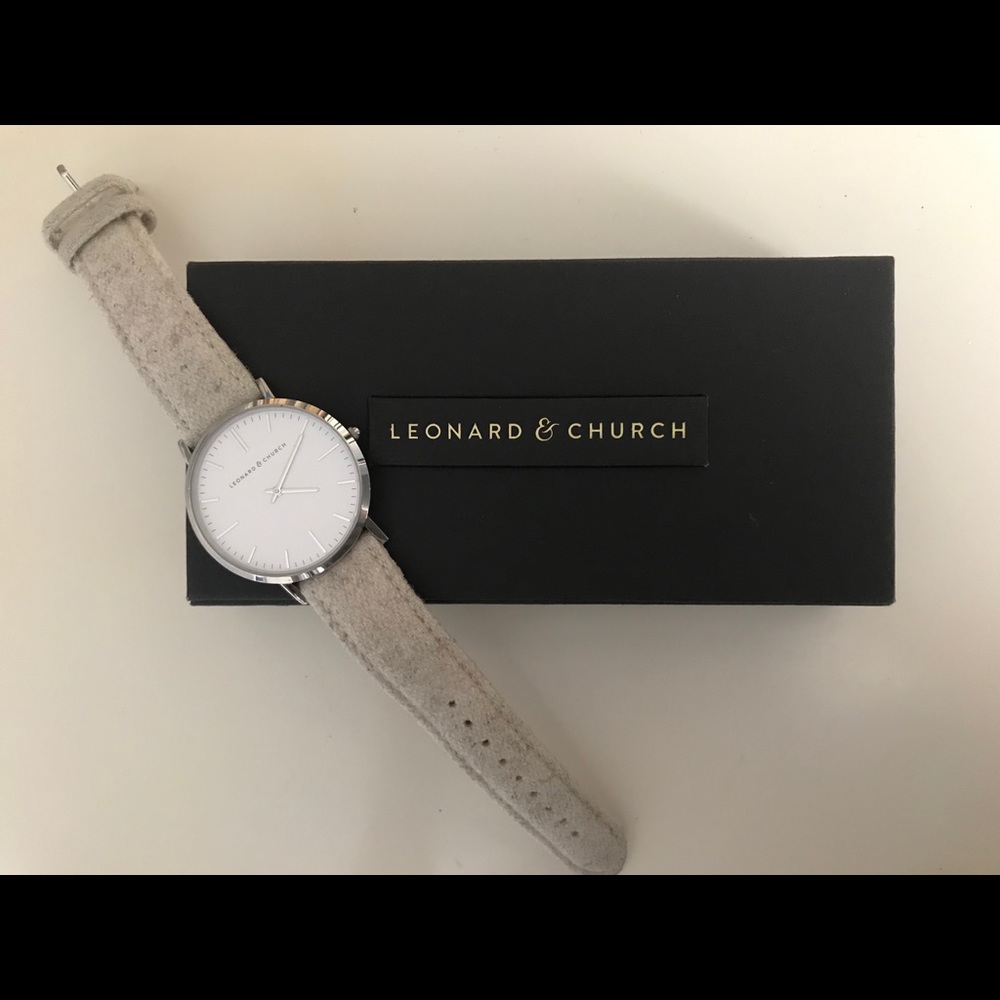 Leonard & Church Tweed Watch